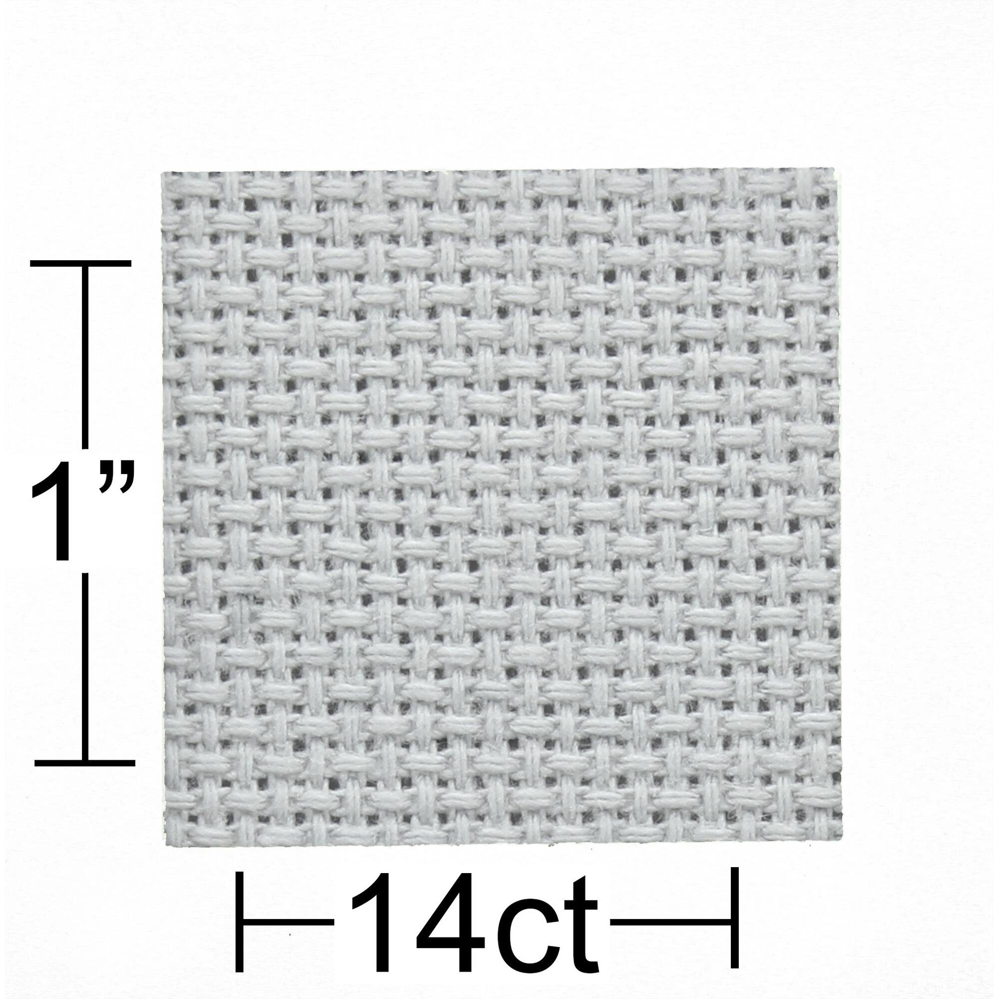 Essentials by Leisure Arts 16ct. Light Gray Aida Cloth, 30" x 36"